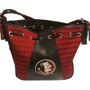 FSU Seminoles Alan Stuart Purse Team Logo New Bag Drawstring Pockets